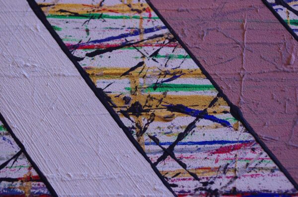 The fourth dimension Mixed media on panel - Image 6