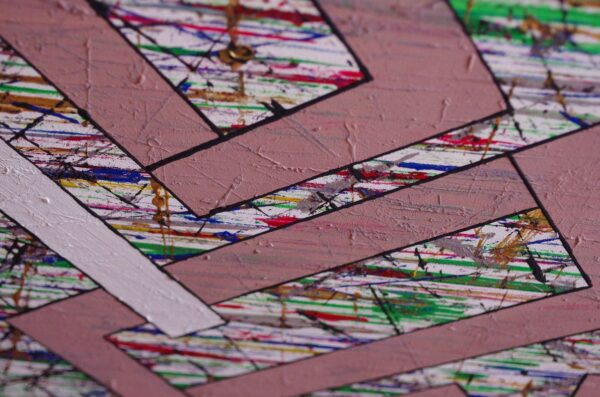 The fourth dimension Mixed media on panel - Image 3